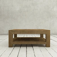 Knightsbridge Transitional Coffee Table - Natural Wood