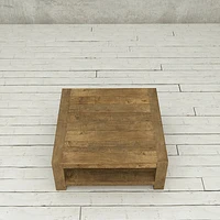 Knightsbridge Transitional Coffee Table - Natural Wood