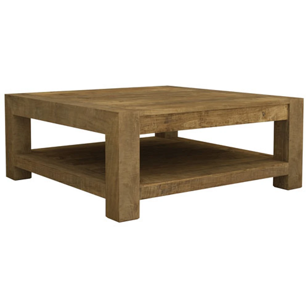 Knightsbridge Transitional Coffee Table - Natural Wood