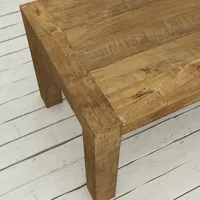 Table rectangulaire transitionnelle à 8 places Helsinki de Knightsbridge - Bois naturel