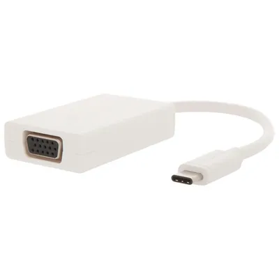Insignia 0.15m (0.5 ft.) USB-C to VGA Adapter - Only at Best Buy