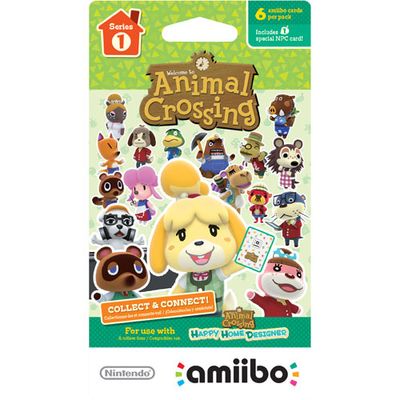 amiibo Animal Crossing: Happy Home Designer Trading Cards