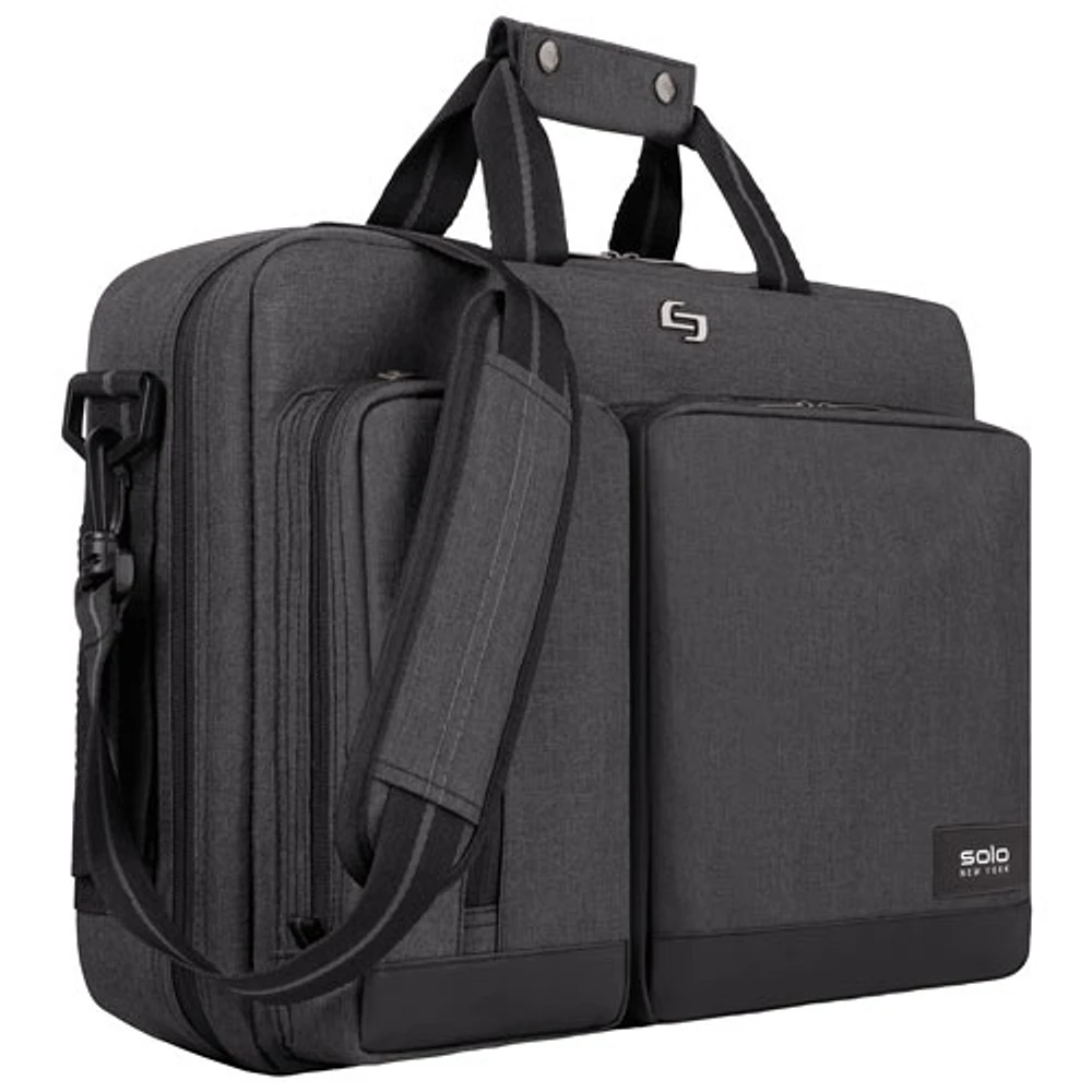 Solo Urban 15.6" Laptop Briefcase - Grey