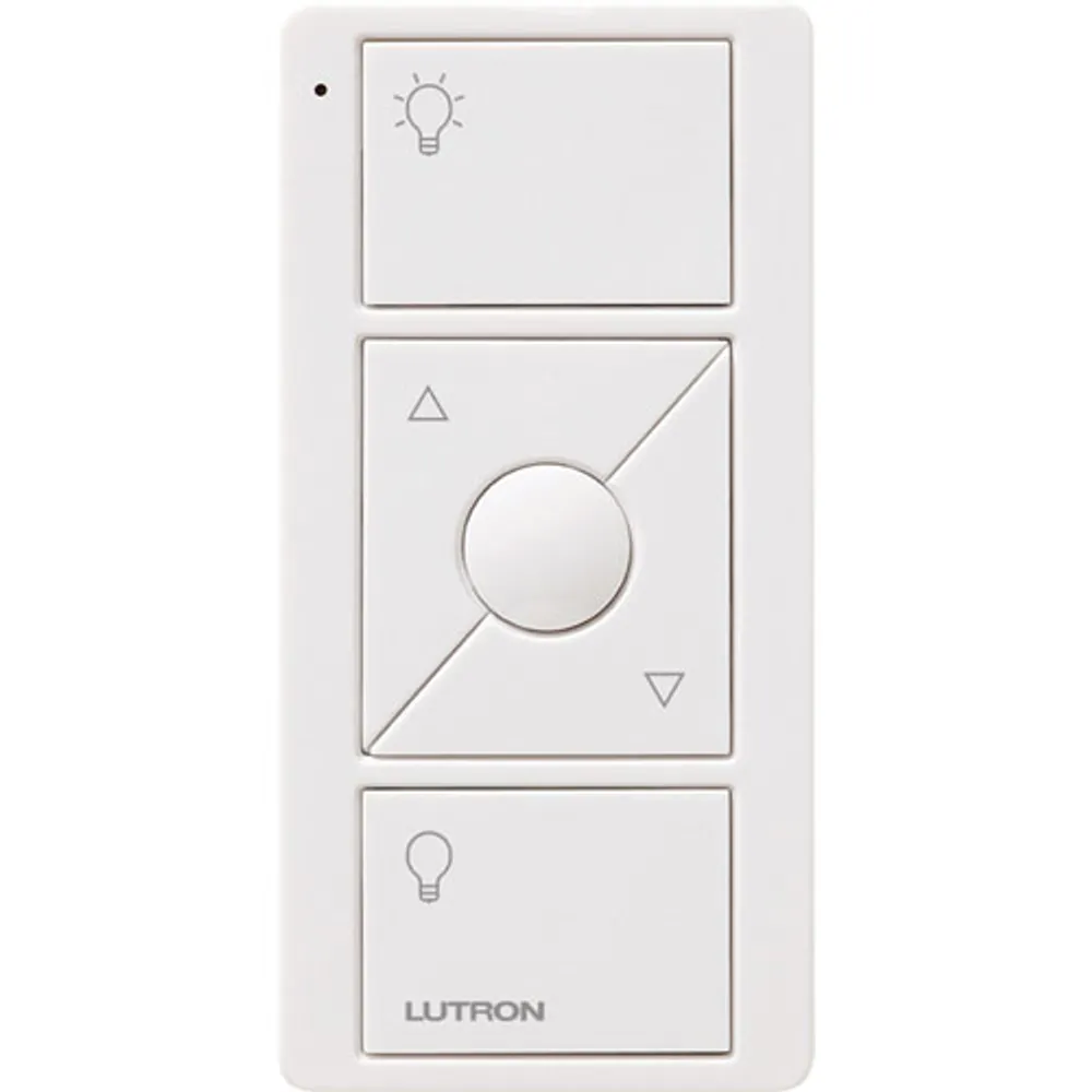 Lutron Pico Dimmer Remote Control with Favorite Button (PJ2-3BRL-WH-L01R)