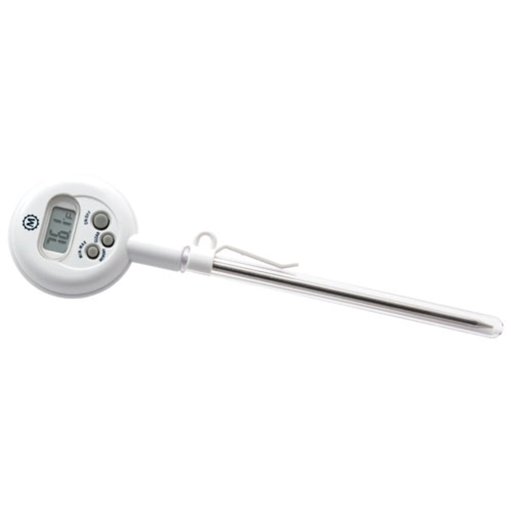 Marathon Digital Instant-Read Probe Thermometer - White