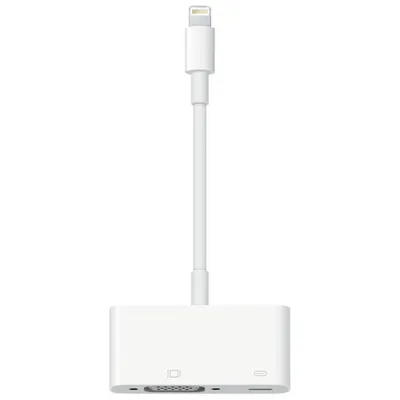 Apple Lightning to VGA Adapter (MD825AM/A) - White