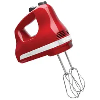 KitchenAid Ultra Power 5-Speed Hand Mixer (KHM512ER) - Empire Red