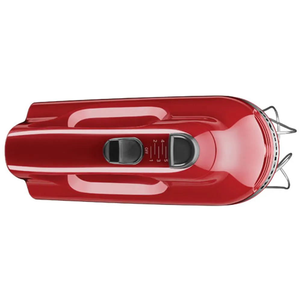 KitchenAid Ultra Power 5-Speed Hand Mixer (KHM512ER) - Empire Red