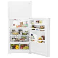 Whirlpool 28" 14.3 Cu. Ft. Top Freezer Refrigerator (WRT134TFDW) - White