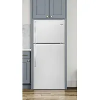 Whirlpool 28" 14.3 Cu. Ft. Top Freezer Refrigerator (WRT134TFDW) - White