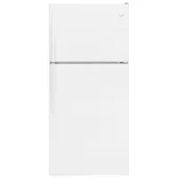 Whirlpool 30" 18.2 Cu. Ft. Top Freezer Refrigerator (WRT318FZDW) - White