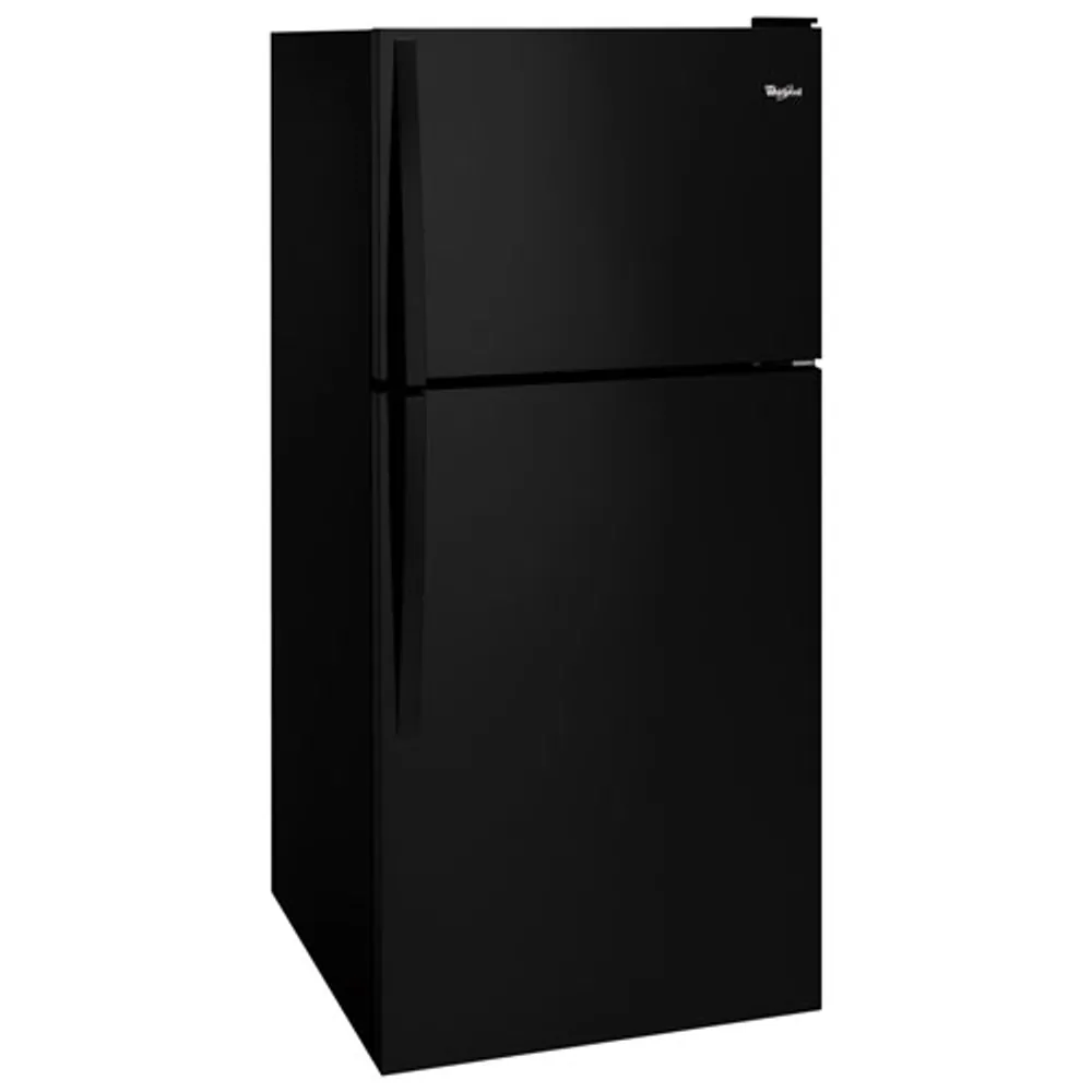 Whirlpool 30" 18.2 Cu. Ft. Top Freezer Refrigerator - Black