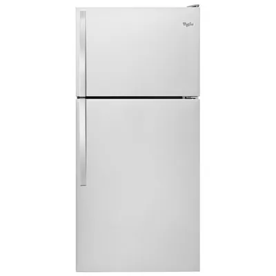 Whirlpool 30" 18.2 Cu. Ft. Top Freezer Refrigerator - Stainless Steel
