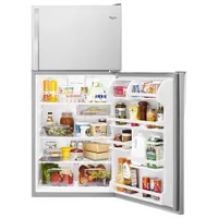 Whirlpool 30" 18.2 Cu. Ft. Top Freezer Refrigerator - Stainless Steel
