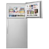 Whirlpool 30" 18.2 Cu. Ft. Top Freezer Refrigerator - Stainless Steel