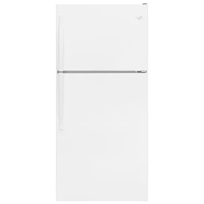 Whirlpool 30" 18.2 Cu. Ft. Top Freezer Refrigerator (WRT148FZDW) - White