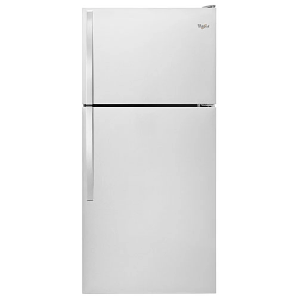 Whirlpool 30" 18.2 Cu. Ft. Top Freezer Refrigerator (WRT148FZDM) - Stainless Steel