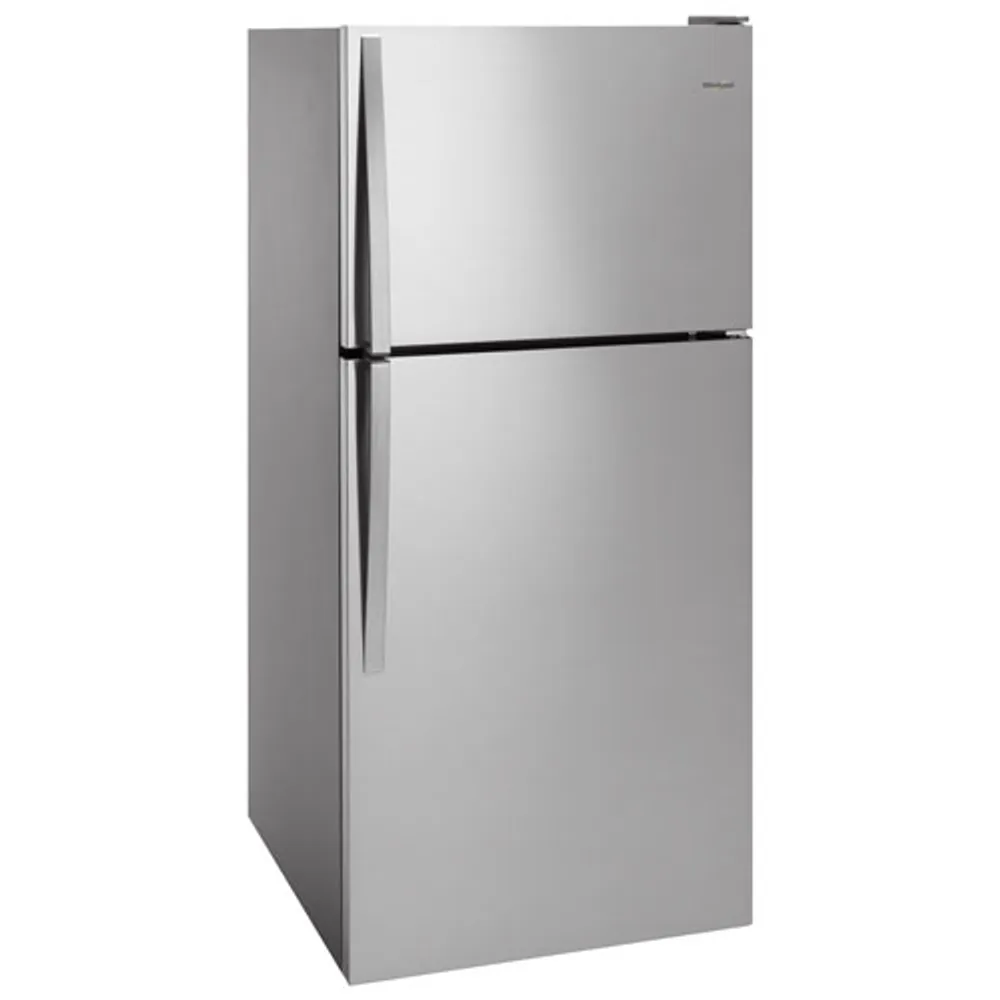 Whirlpool 30" 18.2 Cu. Ft. Top Freezer Refrigerator (WRT148FZDM) - Stainless Steel