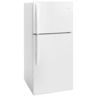 Whirlpool 30" 19.2 Cu. Ft. Top Freezer Refrigerator with LED Lighting - White