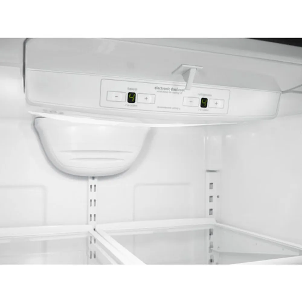 Whirlpool 30" 18.7 Cu. Ft. Bottom Freezer Refrigerator with LED Lighting