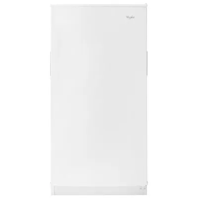 Congélateur vertical de 16 pi3 de Whirlpool (WZF34X16DW) - Blanc