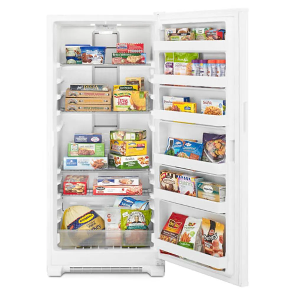 Congélateur vertical de 18,0 pi3 de Whirlpool (WZF34X18DW) - Blanc