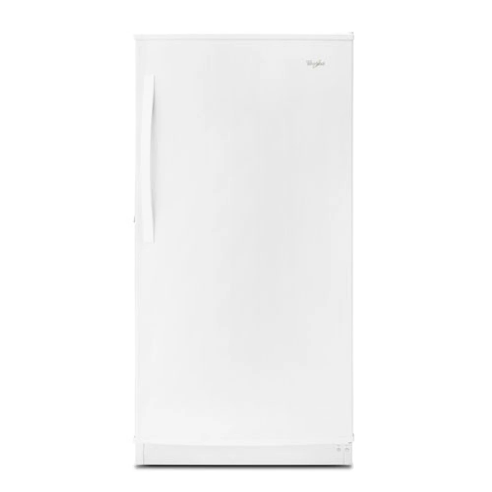 Congélateur vertical de 16 pi3 de Whirlpool (WZF56R16DW) - Blanc