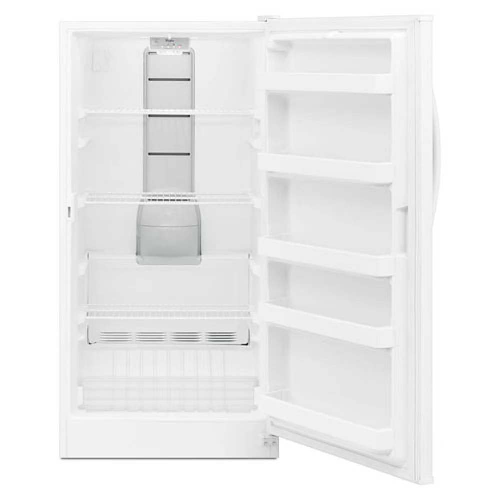 Congélateur vertical de 16 pi3 de Whirlpool (WZF56R16DW) - Blanc