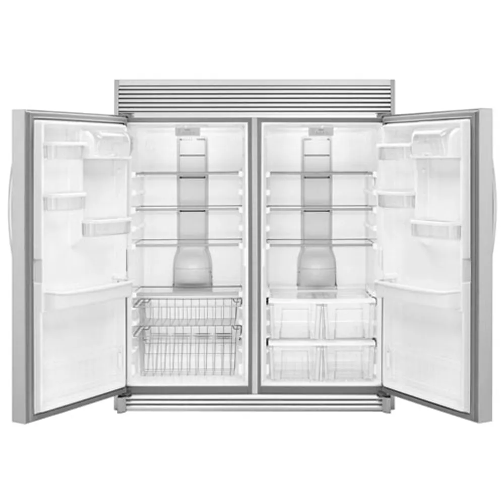 Whirlpool SideKicks 18.0 Cu. Ft. Upright Freezer (WSZ57L18DM) - Stainless Steel