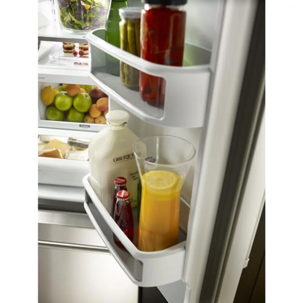 KitchenAid 36" 21.9 Cu. Ft. Counter-Depth French Door Refrigerator - Stainless Steel