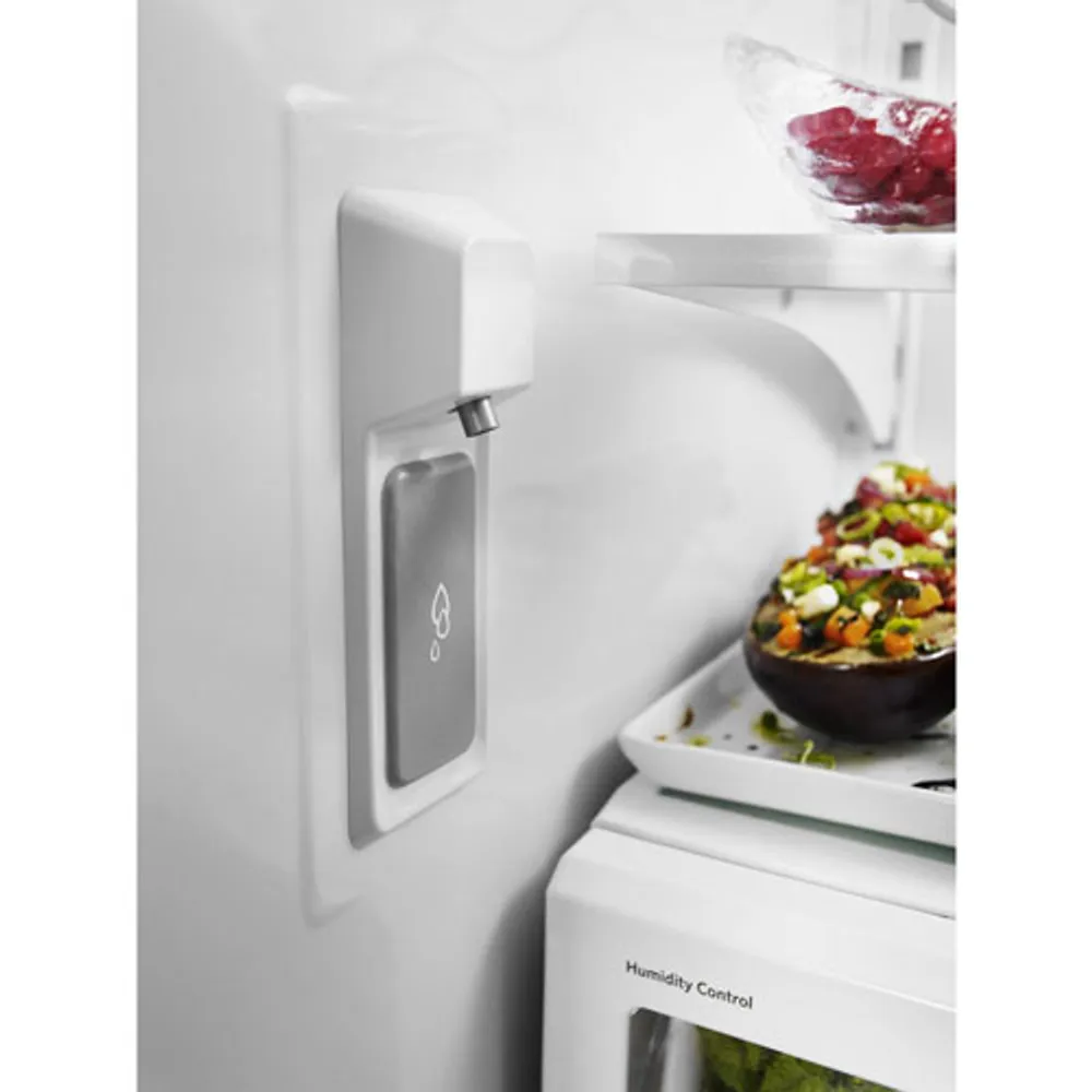 KitchenAid 36" 21.9 Cu. Ft. Counter-Depth French Door Refrigerator - Stainless Steel