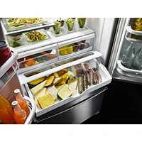 KitchenAid 36" 25.2 Cu. Ft. French Door Refrigerator (KRFF305ESS) - Stainless Steel