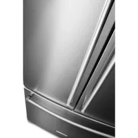 KitchenAid 36" 20 Cu. Ft. Counter-Depth French Door Refrigerator w/ Internal Ice & Water - Stainless