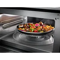 KitchenAid 27" 4.3Cu. Ft./1.4Cu. Ft. True Convection Electric Combination Wall Oven -Stainless Steel