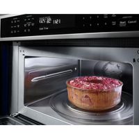 KitchenAid 30" 5.0 Cu. Ft./1.4 Cu. Ft. Self-Clean Convection Electric Combination Wall Oven - Stainless Steel