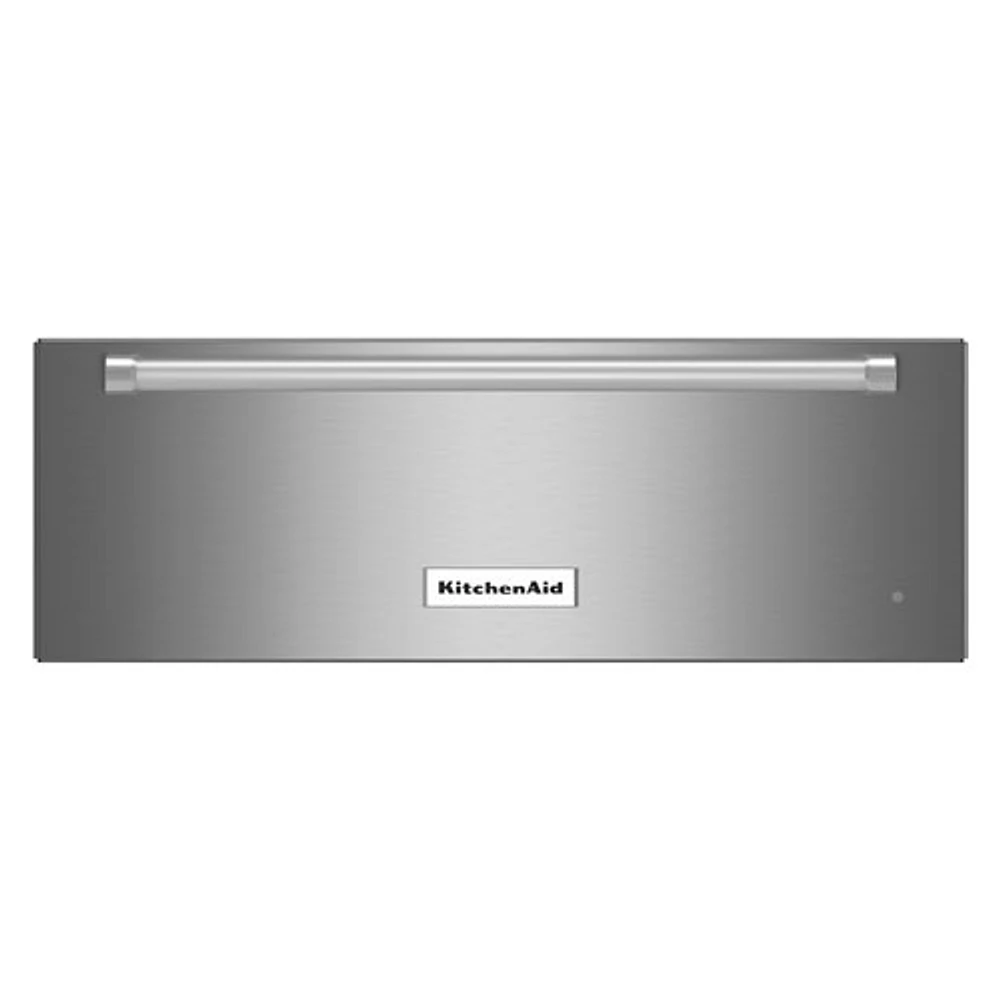 Tiroir chauffe-plats de 1,3 pi3 et 27 po de KitchenAid (KOWT107ESS) - Acier inoxydable