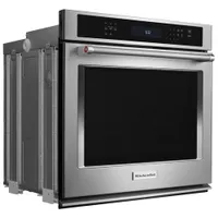 KitchenAid 30" 5 Cu. Ft. Self-Clean True Convection Electric Wall Oven - Stainless Steel