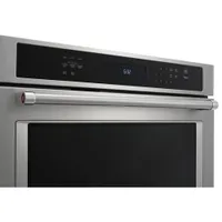 KitchenAid 30" 5 Cu. Ft. Self-Clean True Convection Electric Wall Oven - Stainless Steel