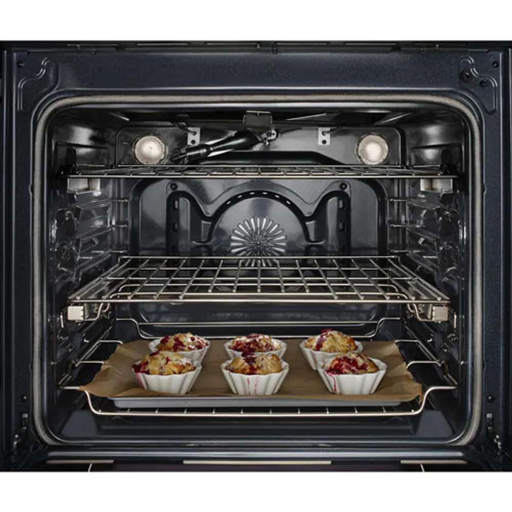 KitchenAid 30" 6.5 Cu. Ft. True Convection 5-Burner Slide-In Gas Range (KSGB900ESS) - Stainless Steel