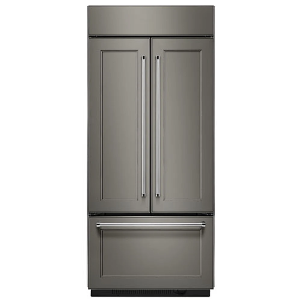 KitchenAid 37" 20.8 Cu. Ft. French Door Refrigerator (KBFN506EPA) - Panel-Ready