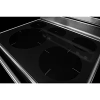 Cuisinière électrique autonome lisse avec four autonettoyant 6,4 pi3 30 po de KitchenAid - Inox