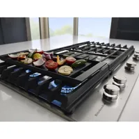 KitchenAid 36" 5-Burner Gas Cooktop (KCGS956ESS) - Stainless Steel