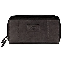 Mancini Casablanca Leather Clutch Wallet