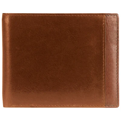 Mancini Casablanca Leather Billfold with Removable Passcase