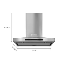 Kitchenaid 30" Canopy Range Hood - Stainless Steel