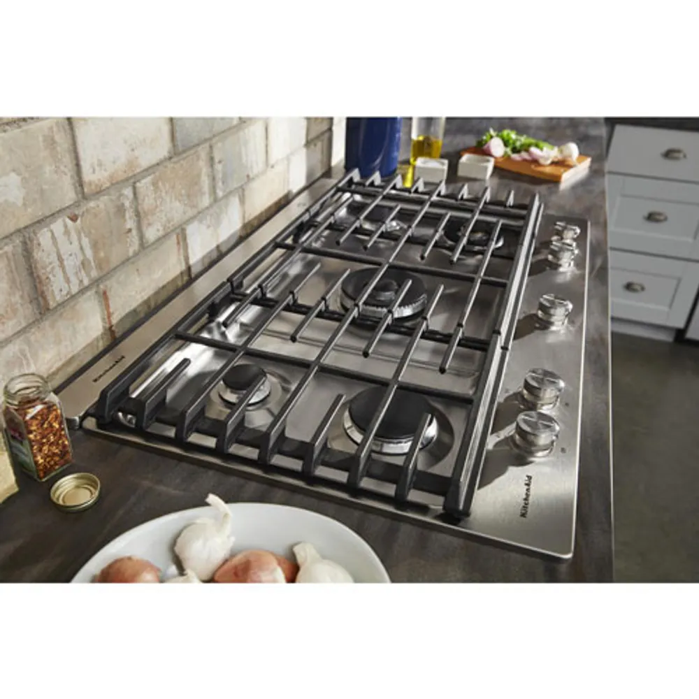 KitchenAid 36" Retractable Downdraft System - Stainless Steel
