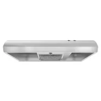 Whirlpool 30" Under Cabinet Range Hood (UXT4130ADS) - Stainless Steel