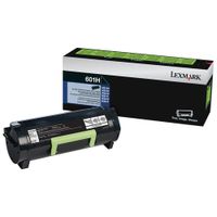 Lexmark 601H Black High Yield Return Program Toner (60F1H00)