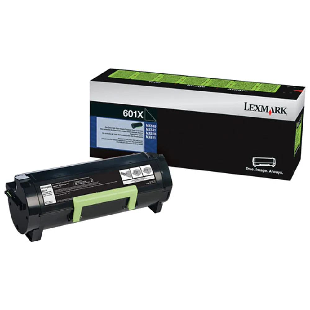 Lexmark 601X Black Extra High Yield Return Program Toner (60F1X00)