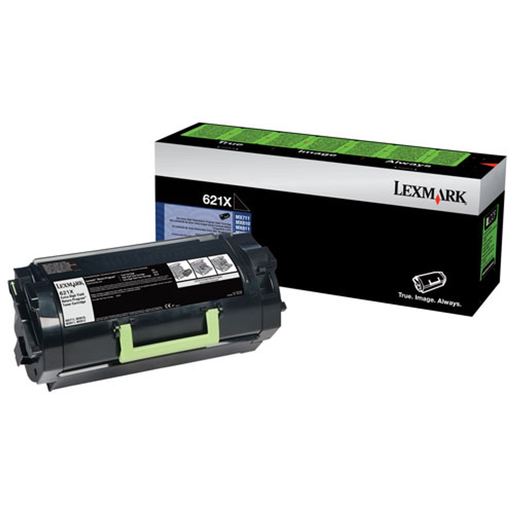 Lexmark 621X Black Extra High Yield Return Program Toner (62D1X00)